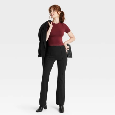 Women's High-Rise Pull-On Flare Pants - A New Day™ 4 Women's High-Rise Pull-On Flare Pants - A New Day™ - Image 2