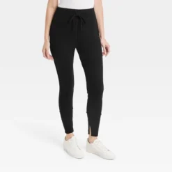 Women's Drawstring High Waisted Lounge Leggings - A New Day™ -A New Day GUEST 0779af46 7b90 4bb2 a950 61c66a7fc236