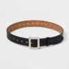 Women's Square Buckle Belt - A New Day™ Black 2 Women's Square Buckle Belt - A New Day™ Black -A New Day GUEST 119147f8 702f 44be b974 ba2e80e32750
