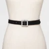 Women's Chunky Center Bar Belt - A New Day™ Black 1 Women's Chunky Center Bar Belt - A New Day™ Black -A New Day GUEST 11afe8e8 6075 489d 89dd a7e18a341602