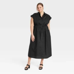 Women's Short Sleeve Midi Dress - A New Day™ 9 Women's Short Sleeve Midi Dress - A New Day™ -A New Day GUEST 11e0995c b731 4c96 9c62 38885c135b56