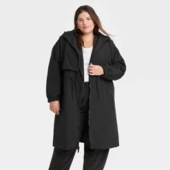 Women's Relaxed Fit Trench Rain Coat - A New Day™ Black 9 Women's Relaxed Fit Trench Rain Coat - A New Day™ Black -A New Day GUEST 20970525 9ae1 4193 86cf 5c36f2b050a3