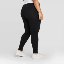 Women's High Waisted Cotton Blend Seamless Leggings - A New Day™ -A New Day GUEST 22f84a07 56dd 4816 9713 2464bb4a44ce