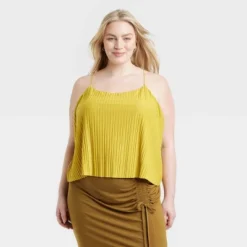 Women's Plisse Cami - A New Day™ -A New Day GUEST 278191b1 e837 4adf 968d 9a45f953cb88