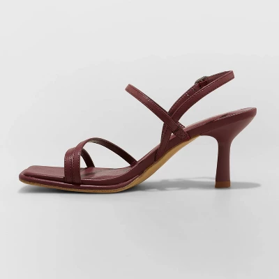 Women's Dottie Strappy Heels - A New Day™ 3 Women's Dottie Strappy Heels - A New Day™