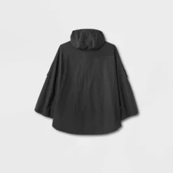 Women's Adaptive Seated Fit Rain Jacket - A New Day™ Black