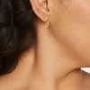 14K Gold Plated Tube Hoop Post Drop Earrings - A New Day™ 1 14K Gold Plated Tube Hoop Post Drop Earrings - A New Day™ -A New Day GUEST 3e36c063 db4d 4789 b049 41a54a87e5b2