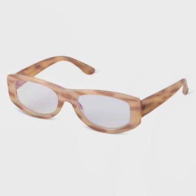 Women's Plastic Cateye Blue Light Filtering Glasses- A New Day™ 3 Women's Plastic Cateye Blue Light Filtering Glasses- A New Day™