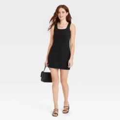 Women's Sleeveless Ribbed Bodycon Dress - A New Day™ -A New Day GUEST 4cbba5fe 46a5 4917 80e5 c7dd4aee0a7d