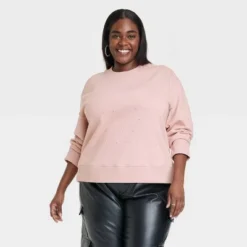 Women's Jeweled Pullover Sweatshirt - A New Day™ 19 Women's Jeweled Pullover Sweatshirt - A New Day™ -A New Day GUEST 5122d2bb 227d 4390 b451 99898a87376c
