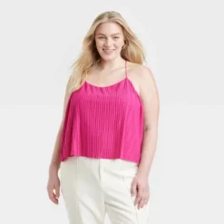 Women's Plisse Cami - A New Day™ -A New Day GUEST 53692de9 f00c 40b6 bc41 242a2f71a0c4