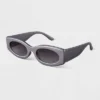 Women's Angular Oval Sunglasses - A New Day™ Silver 2 Women's Angular Oval Sunglasses - A New Day™ Silver -A New Day GUEST 5b257b94 8cd8 4b0c 8916 3f65fb847984