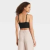 Women's V-Neck Bralette Sweater - A New Day™ -A New Day GUEST 5b31bfe4 bada 43d6 bd9a 076f57b8eca4