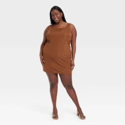 Women's Sleeveless Ribbed Bodycon Dress - A New Day™ -A New Day GUEST 5c8526b5 dc4d 46c0 9005 84fdc1c5cc7d