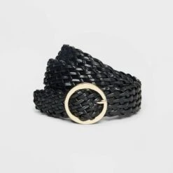 Women's Oval Center Bar Buckle Belt - A New Day™ Black 7 Women's Oval Center Bar Buckle Belt - A New Day™ Black -A New Day GUEST 62610bc9 bd88 4fb7 b17a ab3027b8572d