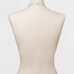 Plated Cable Box And Paperclip Chain Necklace Set 3pc - A New Day™ Silver -A New Day GUEST 68170c5b fbc8 4898 9473 ae3d28268c93