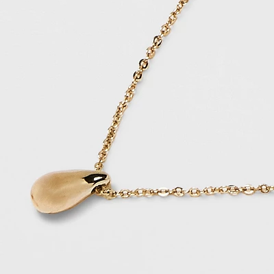 Teardrop Pendant Necklace - A New Day™ Gold 5 Teardrop Pendant Necklace - A New Day™ Gold - Image 3