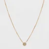 Pave Circle Pendant Necklace - A New Day™ Gold 2 Pave Circle Pendant Necklace - A New Day™ Gold -A New Day GUEST 78893be1 df34 45b9 8a87 1dccd06630ab