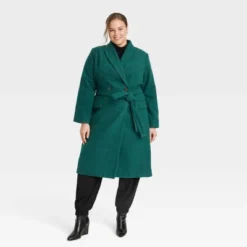 Women's Essential Wool Overcoat Jacket - A New Day™ -A New Day GUEST 811d616e 7b69 4924 83df c97393986af8