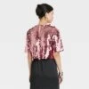 Women's Short Sleeve Paillettes - A New Day™ 2 Women's Short Sleeve Paillettes - A New Day™ -A New Day GUEST 859e79ef 1bb7 4bff 8e95 df17e98d6d6b