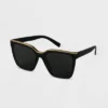 Women's Plastic Square Sunglasses - A New Day™ Black 2 Women's Plastic Square Sunglasses - A New Day™ Black -A New Day GUEST 86eaa7d5 e04c 4ffa aacf 6d0f49fba44f