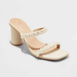 Women's Audra Mule Heels - A New Day™ Cream 9 Women's Audra Mule Heels - A New Day™ Cream -A New Day GUEST 879a844a 4a9f 42ff 8e94 67d1f9c36eb8
