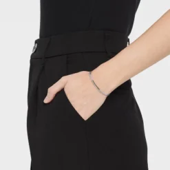 Sterling Silver With Snake Chain And Beaded Chain Bracelet - A New Day™ Silver