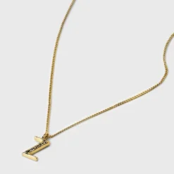 Gold Dipped Cubic Zirconia Initial Pendant Necklace - A New Day™ Gold -A New Day GUEST a06a862c 7e40 447f a1c7 82cc38edc9a2