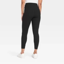 Women's Crossover V-Waistband Leggings - A New Dayâ„¢ Black