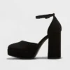 Women's Noir Platform Pumps - A New Day™ -A New Day GUEST ae288e07 6e02 4a14 b7f7 7844ca93d0ba