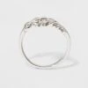 Silver Plated Leaf Bypass Ring - A New Day™ Silver - Size 8 -A New Day GUEST b303ca86 c536 4b98 bf1b 02f44ebb0076