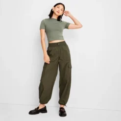 Women's Mid-Rise Slim Straight Fit Jogger Pants - A New Day™ 7 Women's Mid-Rise Slim Straight Fit Jogger Pants - A New Day™ -A New Day GUEST b999b09c c887 4460 ac9d d58dbe351ff4