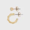 Multi Gold Hoops And Cubic Zirconia Stud Earring Set 8pc - A New Day™ 2 Multi Gold Hoops And Cubic Zirconia Stud Earring Set 8pc - A New Day™ -A New Day GUEST c4805a0a 5691 4b5f aa84 1573215583b5