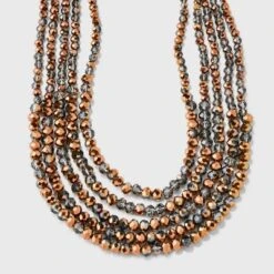 Beaded Multi-Strand Necklace Set 5pc - A New Day™ -A New Day GUEST d1c81388 05eb 4fa2 8f52 79988ddb8d68