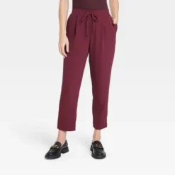 Women's High-Rise Tapered Fluid Ankle Pull-On Pants - A New Day™ 11 Women's High-Rise Tapered Fluid Ankle Pull-On Pants - A New Day™ -A New Day GUEST dc88487b b181 459f b9e3 a558abbfb2cf