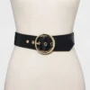 Women's Round Stretch Buckle Belt - A New Day™ Black 2 Women's Round Stretch Buckle Belt - A New Day™ Black -A New Day GUEST e2bc26ae 171d 4ae2 b2d0 f2b2387e45b7