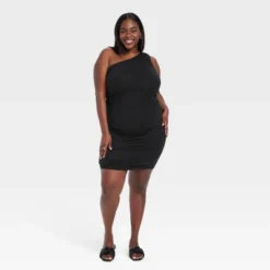 Women's Ruched Knit Mini Dress - A New Day™ -A New Day GUEST e8aacb91 8c0d 4034 a5a1 3b29939eb461