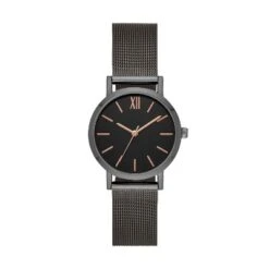 Women's Mesh Strap Watch - A New Day™ Gray