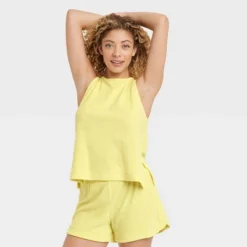 Women's Terry Tank Top - A New Day™ Yellow 8 Women's Terry Tank Top - A New Day™ Yellow -A New Day GUEST ef13954e 83bd 4fe9 a63b 8d97d1a56b48