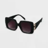 Women's Retro Square Sunglasses - A New Day™ Black 2 Women's Retro Square Sunglasses - A New Day™ Black -A New Day GUEST f564a650 052d 441e bd12 76028f8e410e